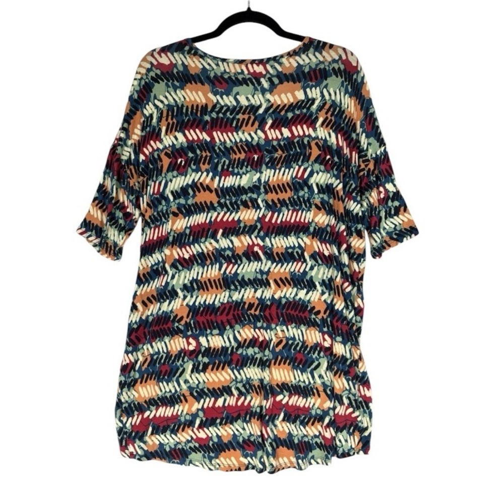 Lularoe Shirt Womens Small Irma Ladies Tunic Multi Color Loose Stretch Soft - Picture 5 of 5
